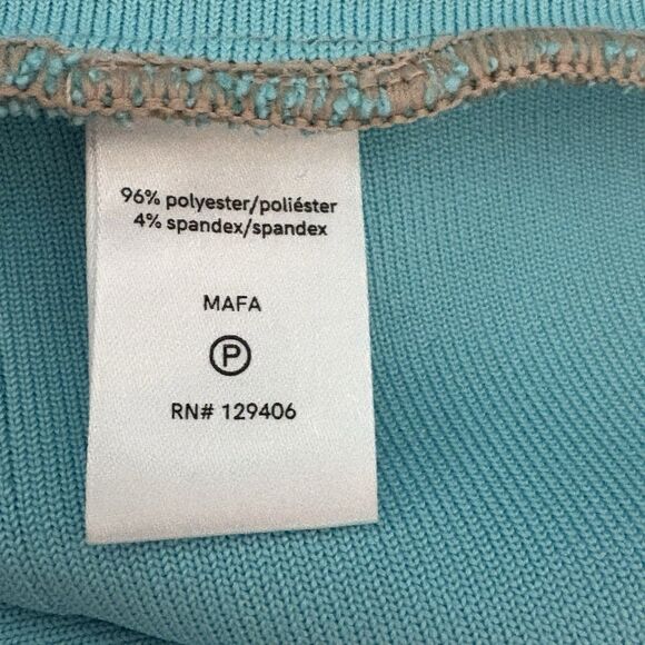 Venus Bodycon Dress L Beige to Mint Green One Shoulder - Picture 3 of 6